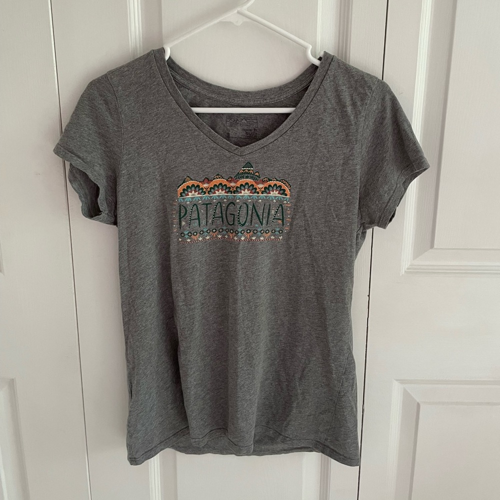 PATAGONIA - Regular fit V-neck - Grey